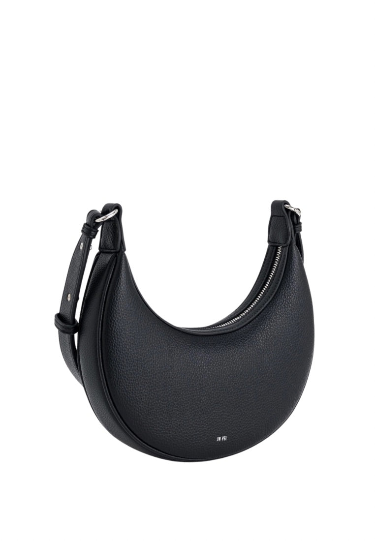 Carly Medium Shoulder Bag - Black