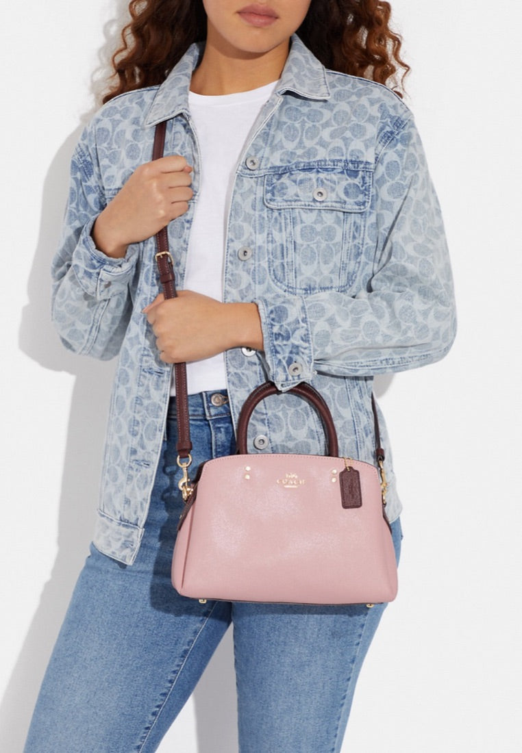 Mini Lillie Carryall Powder Pink Wine Multi