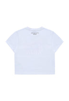 The Powerpuff Girls x Acmedelavie Crayon Artwork Crop T-Shirts White