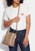 Mollie Bucket Bag 22 Taupe