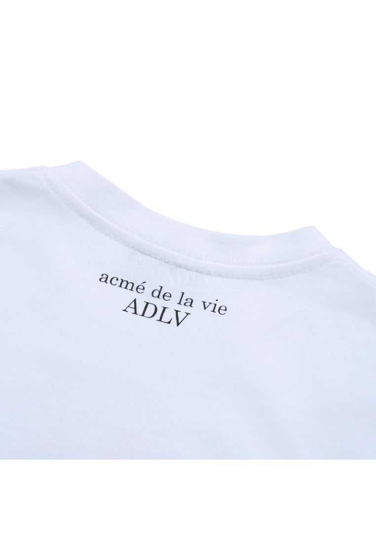 The Powerpuff Girls x Acmedelavie Crayon Artwork Crop T-Shirts White