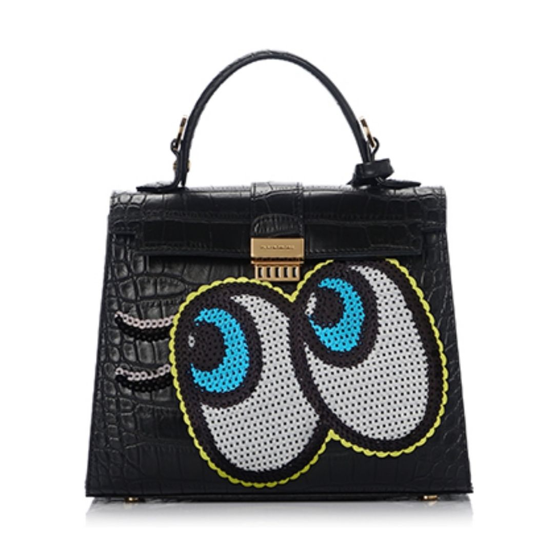 [DEFECT SALE 90] [Signature] SHYGIRL Black