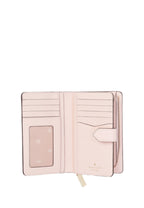 Staci Medium Compartment Bi Fold Wallet Chalk Pink