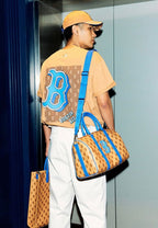 Monotive Coated Canvas M-Boston Bag Boston Red Sox Sand