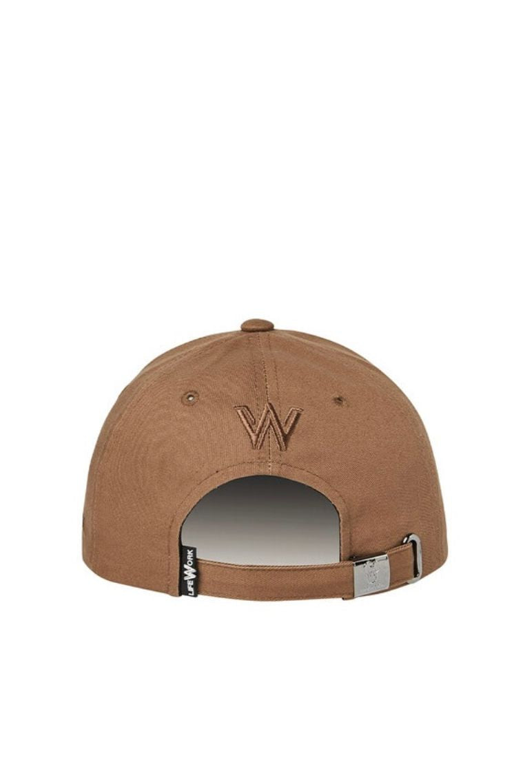 Metal Radog Face Ball Cap Brown