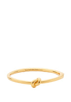 Sailor's Knot Hinge Bangle Rose Gold