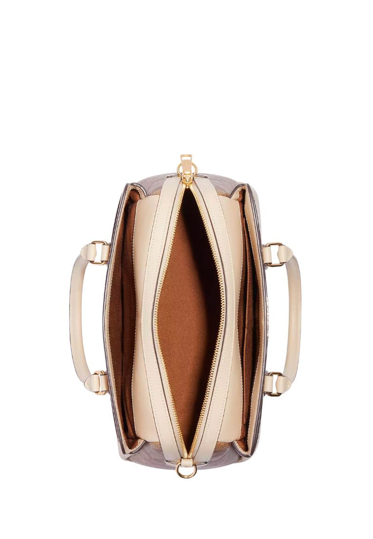 Darcie Carryall In Blocked Signature Canvas Light Khaki Multi