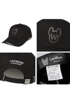 Radog Crystal Ballcap Black