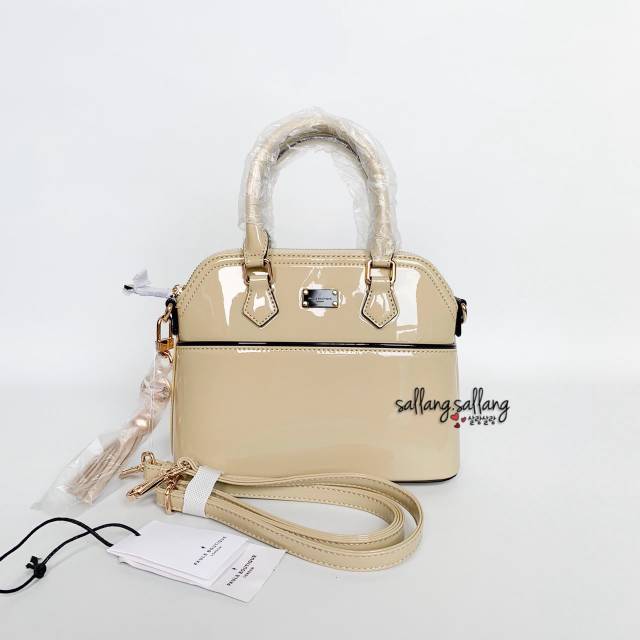 Mini Maisy Bag Nude (Glossy)