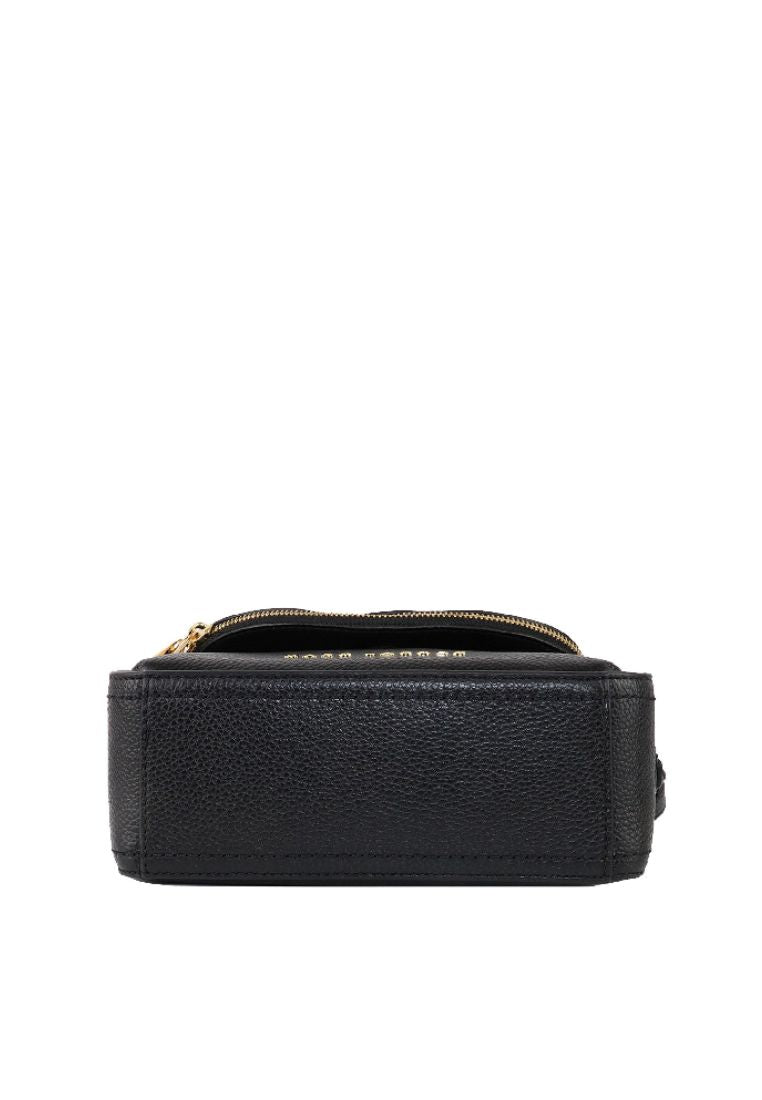 The Groove Leather Mini Messenger Black