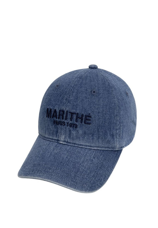 Denim Washing Logo Ball Cap