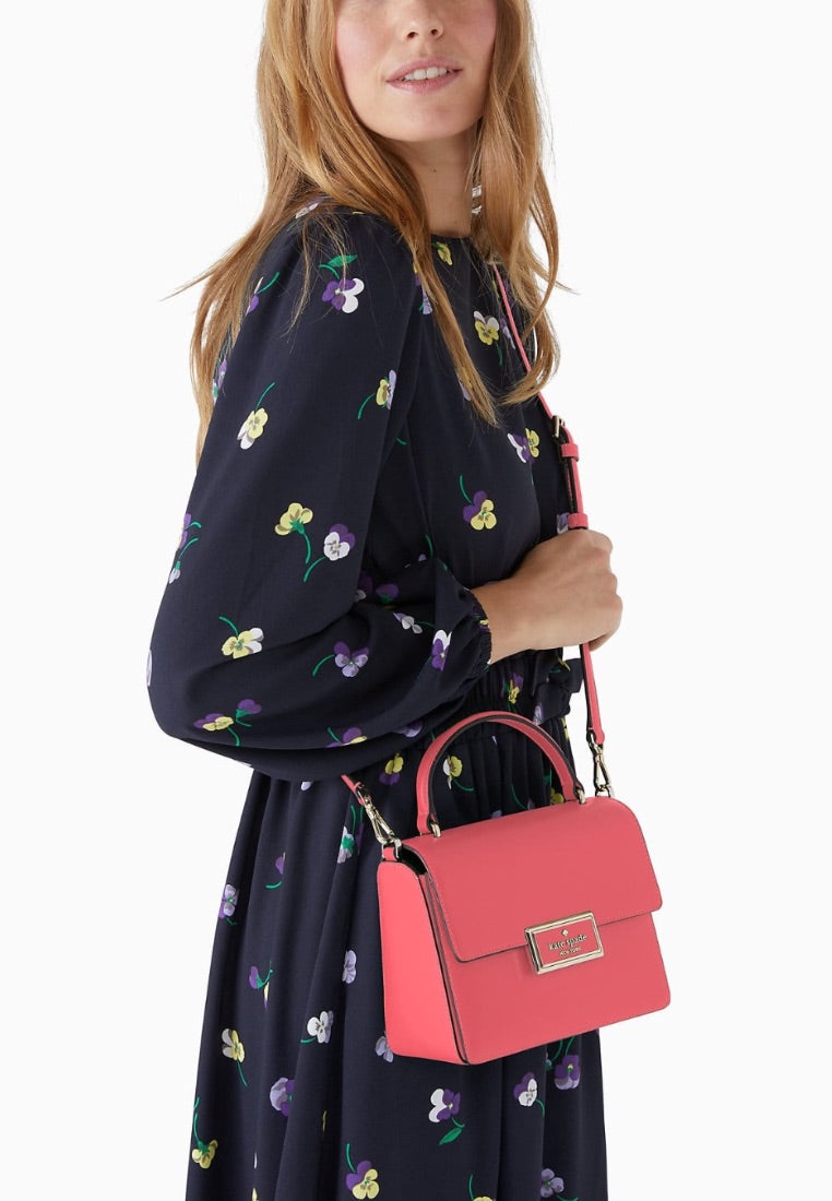 Reegan Top Handle Crossbody Pink Peppercorn