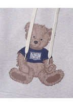Doodle Bear Hoodie Oatmeal
