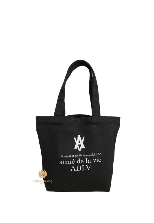 ADLV X LISA A Logo Handbag Black