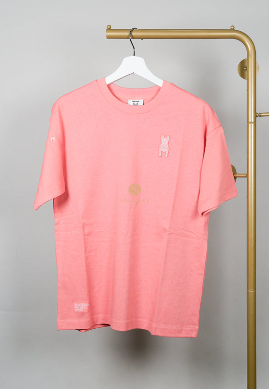 [DEFECT SALE 53] Silicon Radog T-Shirt light pink size XS