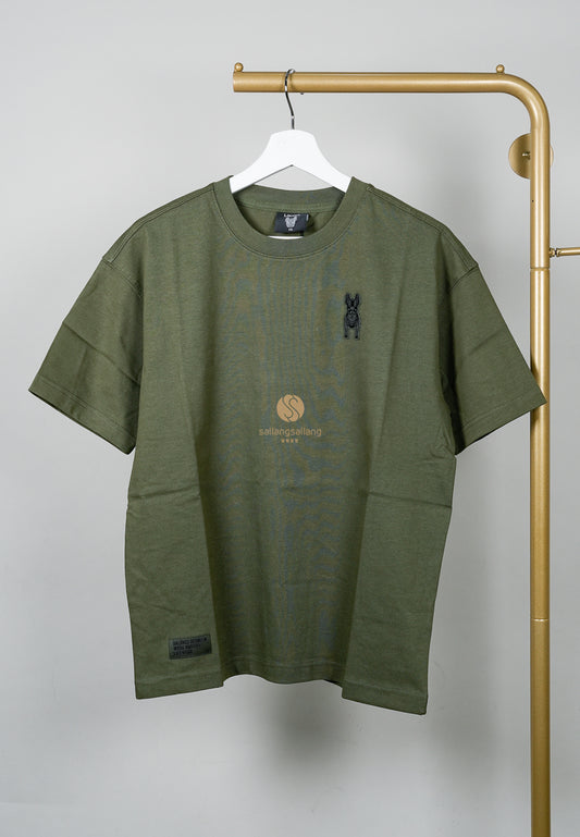 [DEFECT SALE 51] Silicon Radog T-Shirt khaki size XS