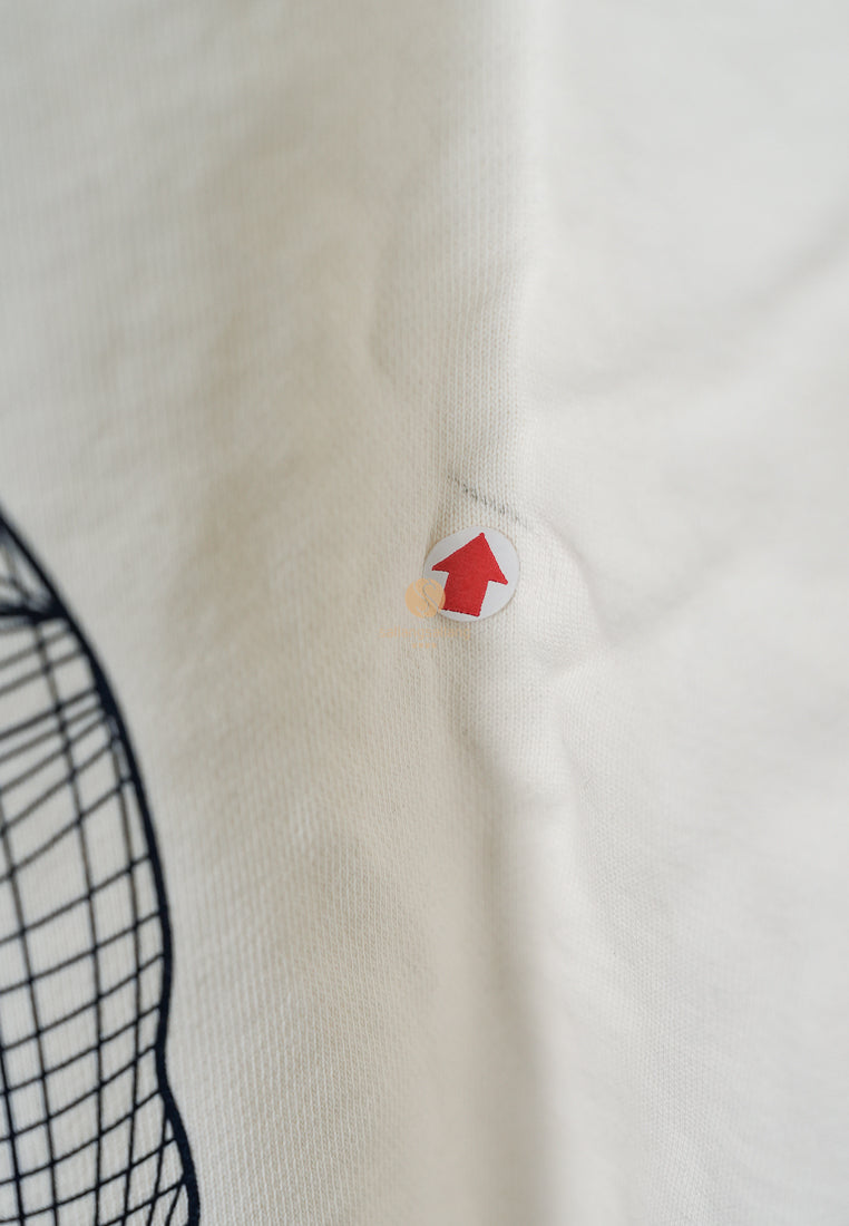 [DEFECT SALE 56] Big Radog Sweatshirt Ivory XS