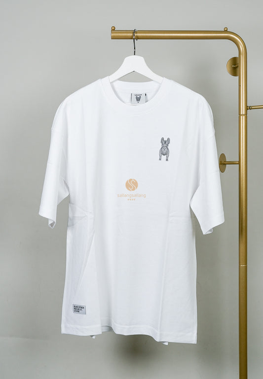 [DEFECT SALE 54] Silicon Radog T-Shirt white size M