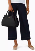 Dumpling Large Satchel Black