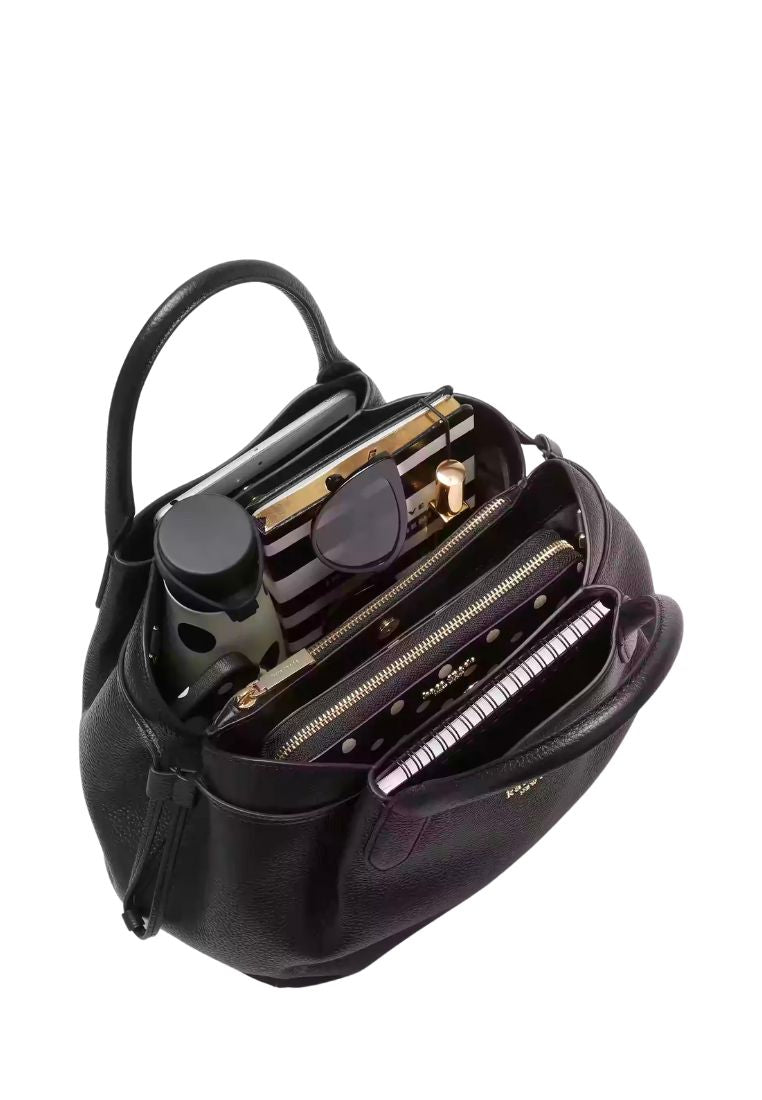 Dumpling Large Satchel Black