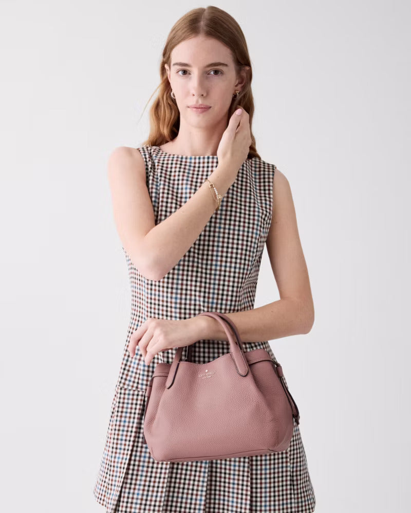 Dumpling Satchel Bag Dusk Rose