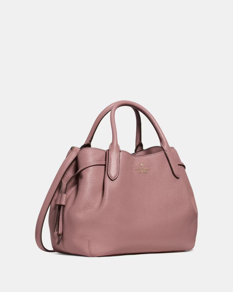 Dumpling Satchel Bag Dusk Rose