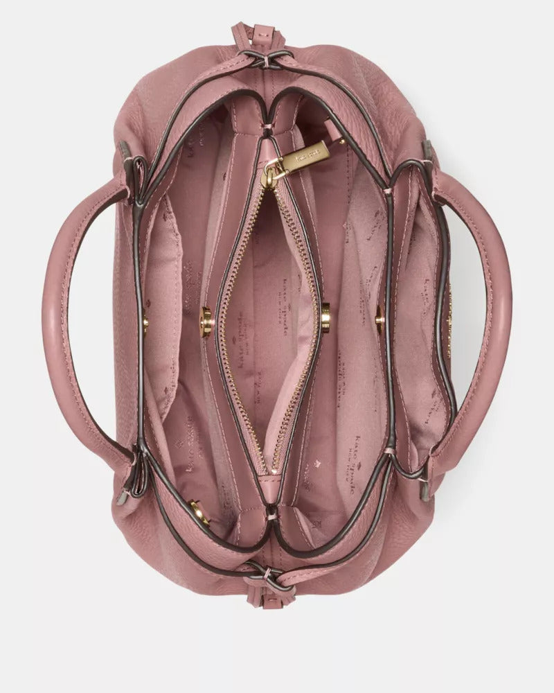 Dumpling Satchel Bag Dusk Rose