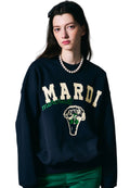 Sweatshirt Broccoli Navy
