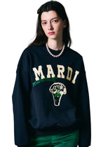 Sweatshirt Broccoli Navy