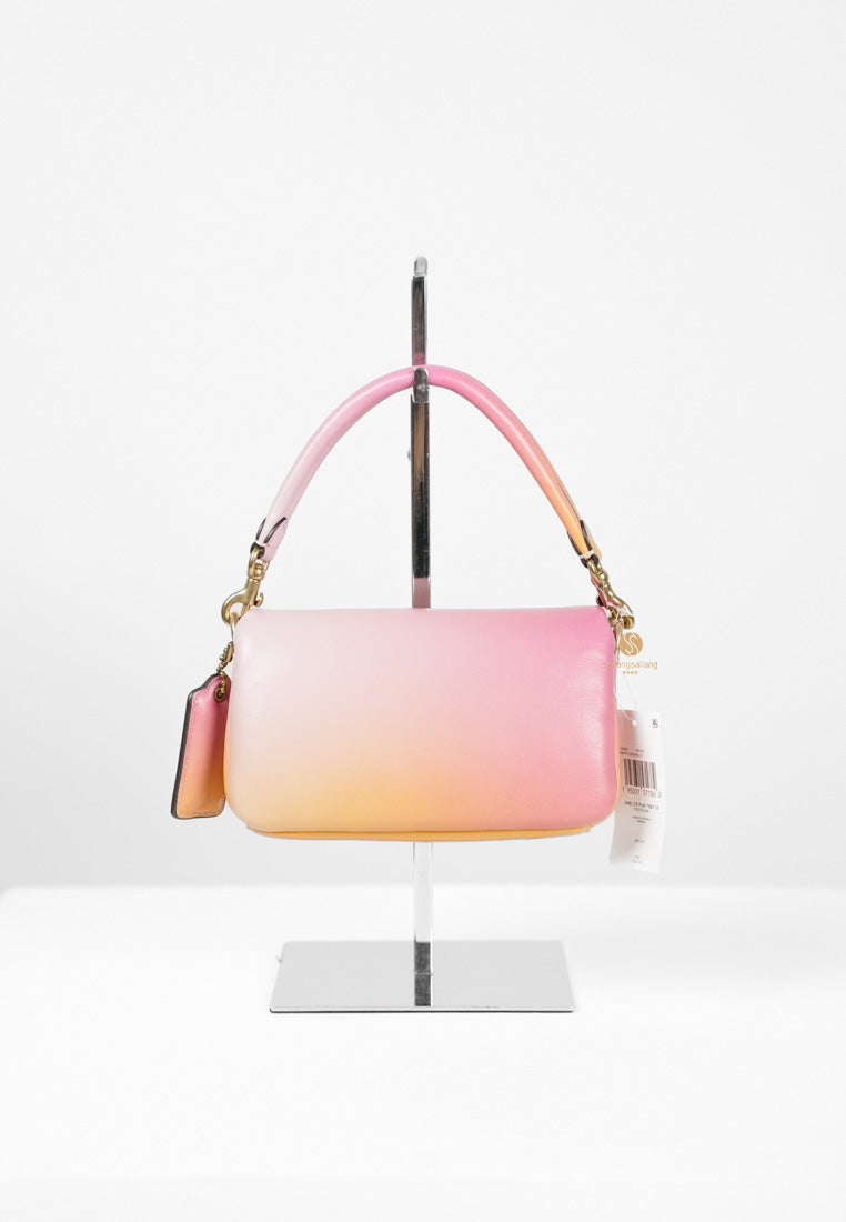 [DEFECT SALE 335] Pillow Tabby Shoulder Bag 18 With Ombre BRASS/PETUNIA MULTI