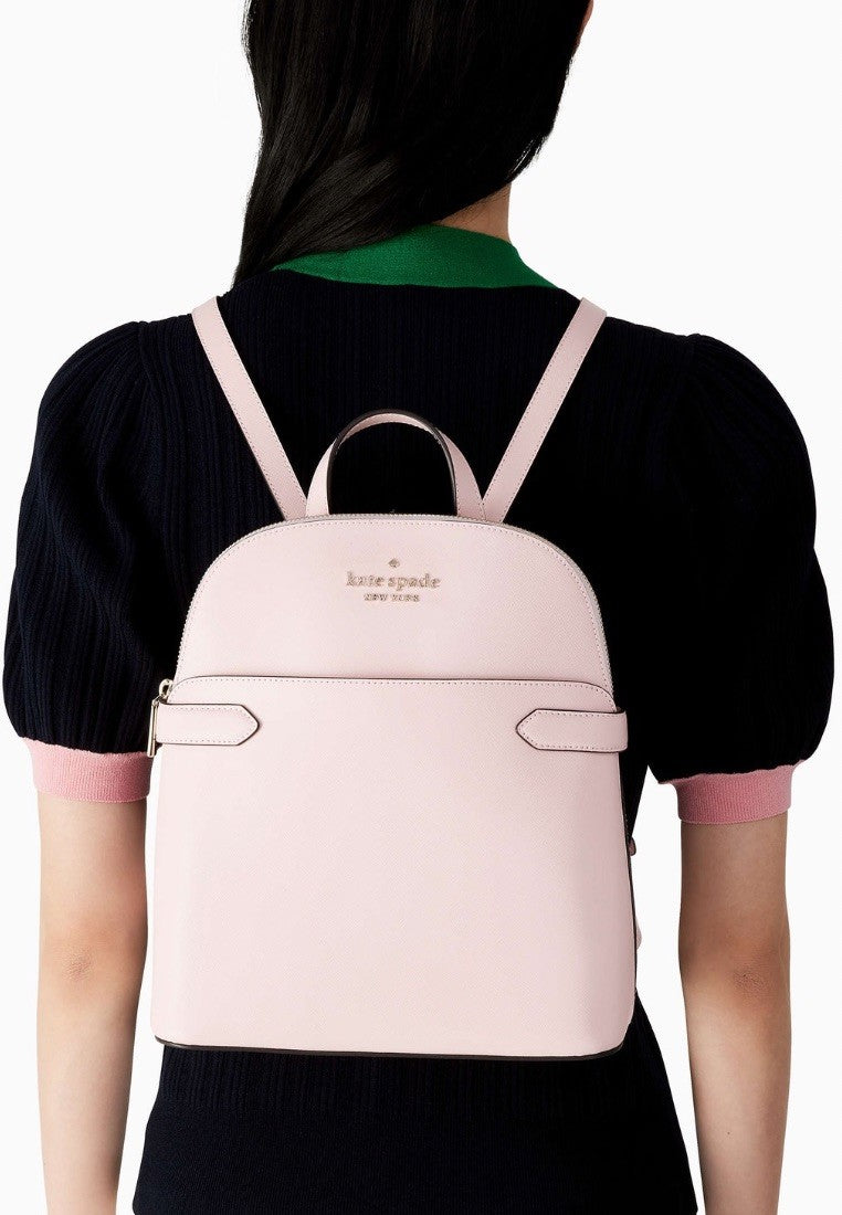 Staci Dome Backpack Chalk Pink