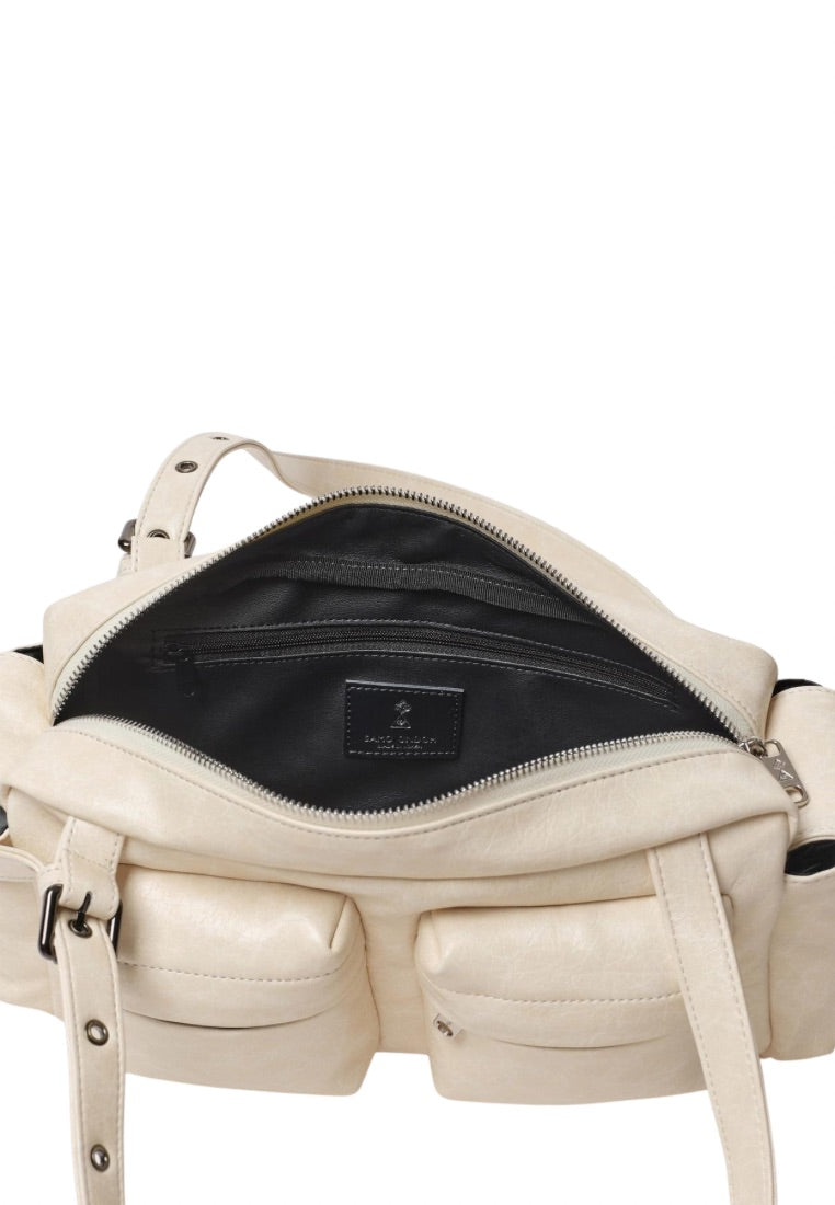 Pocket Utility Bag M Savage Cream
