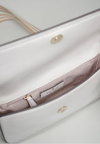 Rosie Flap Crossbody Parchment
