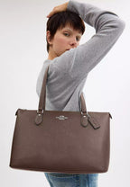 Gallery Tote Bag Gold Dark Stone