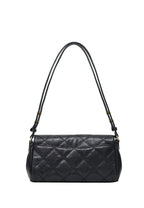 Willa Flap Shoulder Clutch Black