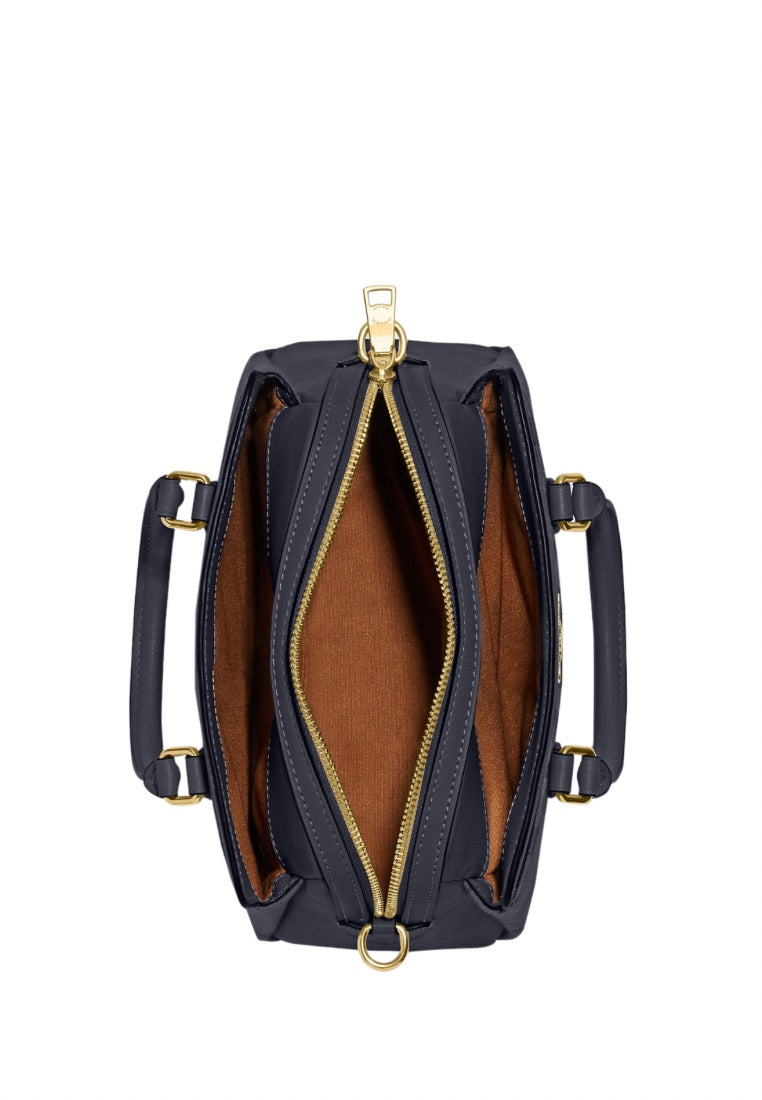 Mini Darcie Carryall In Signature Chambray Denim Multi