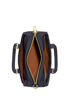 Mini Darcie Carryall In Signature Chambray Denim Multi