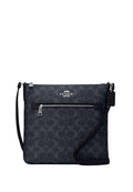 Rowan File Bag In Signature Canvas Denim Midnight Navy