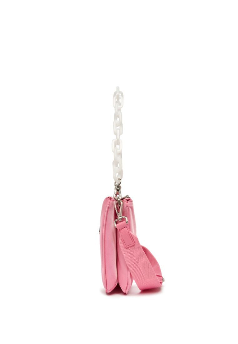 Chain Strap Nylon Cross Bag Philadelpia Phillies Pink