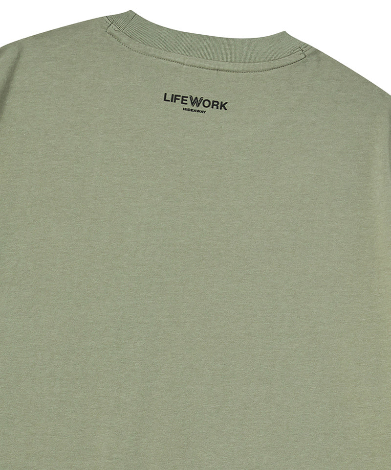 Silver Figure T-Shirt Light Khaki