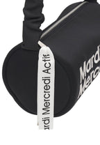 Neoprene Shoulder Bag Cylinder Black