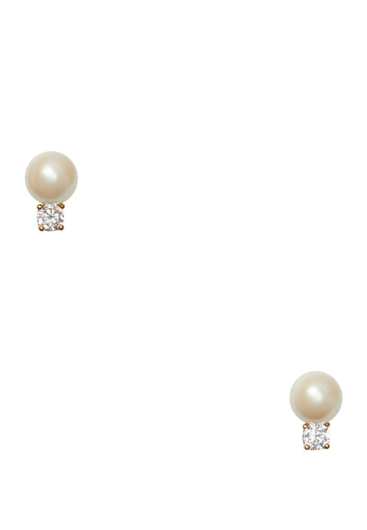 Pearls Of Wisdom Studs Cream Multi
