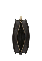 Perry Leather Dome Crossbody Black Multi