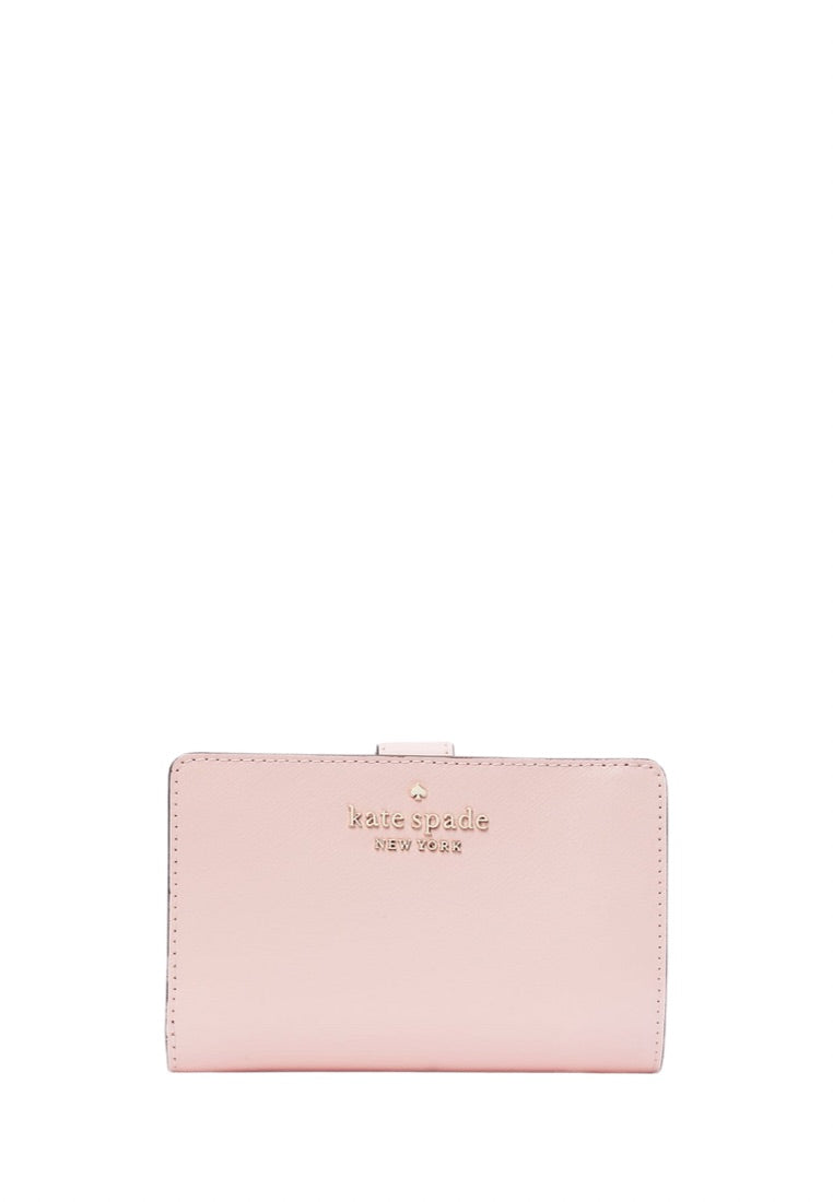 Staci Medium Compartment Bi Fold Wallet Chalk Pink