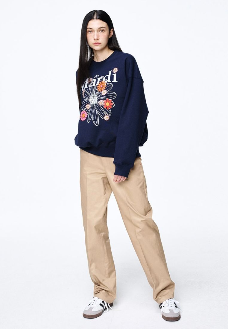Sweatshirt FlowerMardi Blossom Navy White