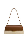 Eloise Shoulder Bag - Brown Canvas