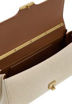 Eloise Shoulder Bag - Brown Canvas