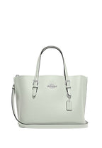 Mollie Tote 25 With Signature Canvas Interior Light Sage Khaki
