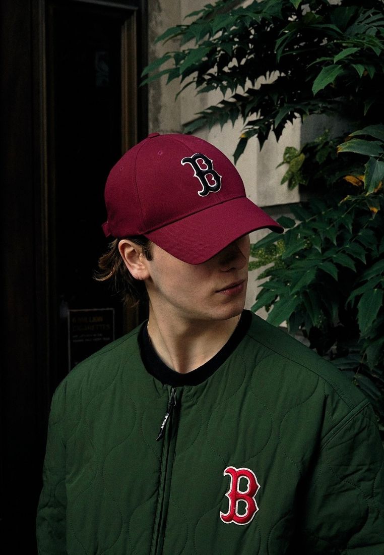 New Fit Structured Ball Cap BOSTON REDSOX Wine