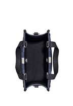 Signature Jacquard Dempsey Tote 22 Navy Multi